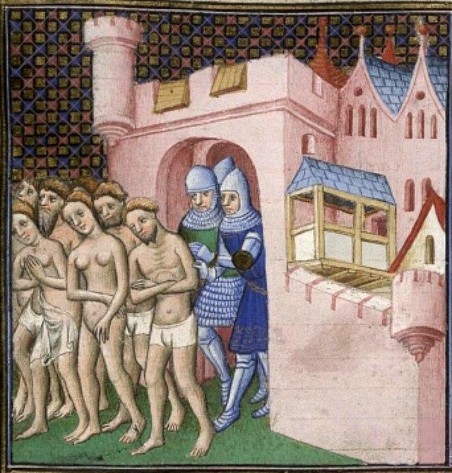 Religiöse Kulte in antiken Gesellschaften: Die Vertreibung der Katharer aus Carcassonne im Jahr 1209