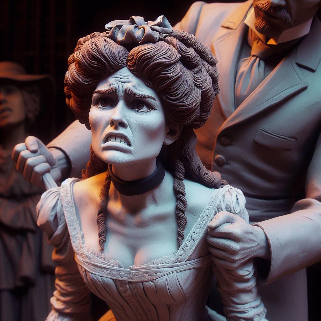 angry woman in the victorian era